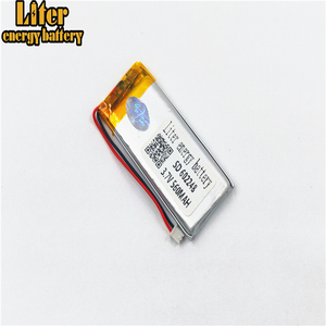 Plug 1,25-2 p 602248 560 mAh <span class=keywords><strong>3</strong></span>,7 V rechargeable LiPo battery solar Li ion polymer lithium battery with PCM - Product Image 3
