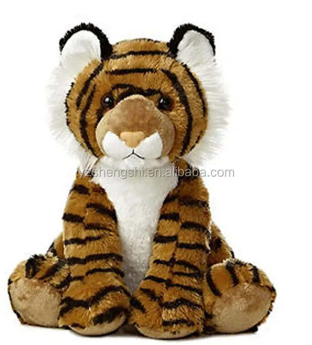 Assorted Plush Stuffed Farm AnimalsぬいぐるみLion Tigerおもちゃソフト動物のおもちゃAnimals Sitting Plush Toy