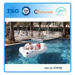 Custom Hoge Kwaliteit Opblaasbare Ijsbeer Zwembad Float