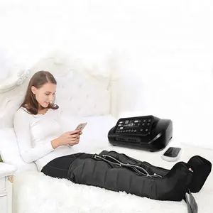 Athlete Equipment Air Compression Massager Body Recovery Boots 8 Chamber Air Pressure Therapy System body Massager 65W CN;FUJ