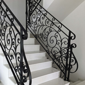 Prefabricada diseños personalizados de hierro forjado escaleras para la <span class=keywords><strong>casa</strong></span> - Product Image 1