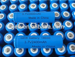3.7 В 2400 мАч шэньчжэнь 18650 липо аккумулятор - Product Image 2