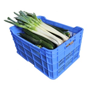 Vegetable Crate Fruit Crate JOIN Turnover Recycled Fruit Stacked Box Plastic Vented Basket Nestable And Stackable Storage Crates For Vegetable