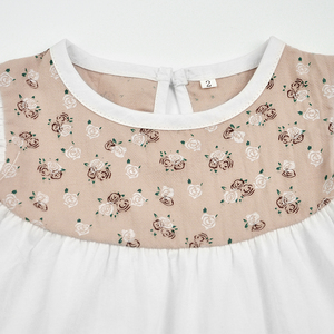 Encargo al por mayor flying mangas de <span class=keywords><strong>lino</strong></span> de algodón niños ropa de diseño de moda pequeñas niñas - Product Image 4