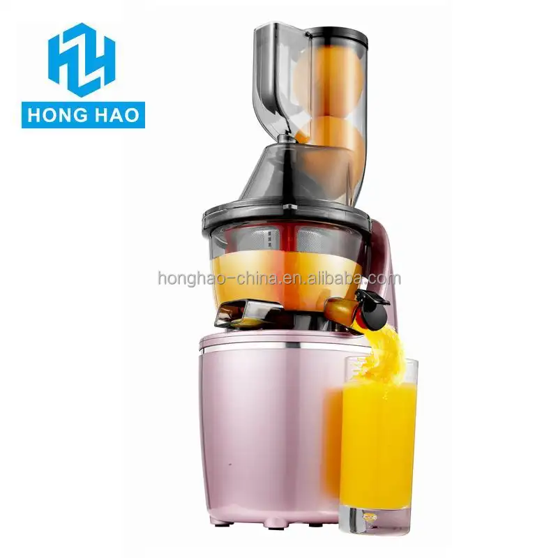 Cold press big inlet mouth 76mm slowJuicer masticating with ice cream maker function