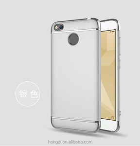 Ibrida di lusso Per Il caso di Xiaomi <span class=keywords><strong>Redmi</strong></span> <span class=keywords><strong>4X</strong></span> Duro 3 in 1 Placcatura glassato della copertura posteriore di Protezione per xiaomi redmi4x <span class=keywords><strong>4x</strong></span> coperture del telefono - Product Image 3