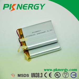 <span class=keywords><strong>3</strong></span>,7 V ultradünne lipo lithium-polymer 803035 800 mah li polymer batteroes für GPS - Product Image 1