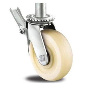 heavy duty brake forklift wheel caster