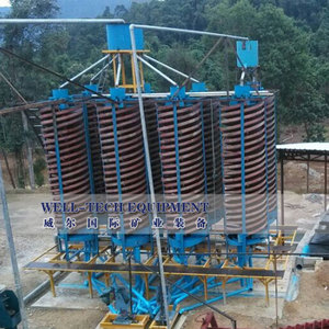 5LL spirale goulotte machines pour le <span class=keywords><strong>charbon</strong></span>/minerai d'or/étain en vente - Product Image 6