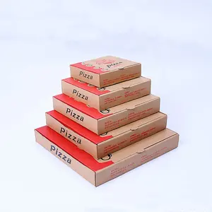 Изготовленная на заказ картонная бумага коробки с боеприпасами упаковочные коробки для пиццы упаковка