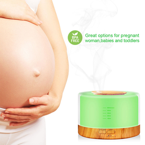 Bộ Khuếch Tán Hương Thơm Chất Lượng Hàng Đầu 500ML Tùy Chỉnh 7 Màu Đèn Led Thay Đổi Với Sinh Thái Thân Thiện Bpa Vật Liệu Miễn Phí Difuser - Product Image 2