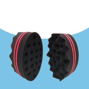 Éponge à cheveux professionnelle 8 ondes pour barbier, <span class=keywords><strong>brosse</strong></span> torsadée, vente en gros, OEM accepté, nouveauté très demandée - Product Image 5