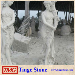 <span class=keywords><strong>Statue</strong></span> de jardin en pierre de haute qualité, <span class=keywords><strong>Statue</strong></span> de sirène - Product Image 4