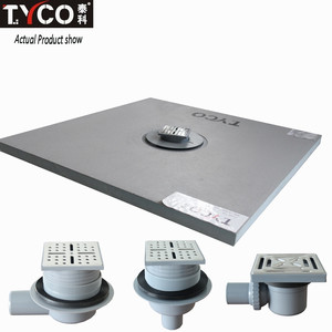 Plateau de <span class=keywords><strong>douche</strong></span> XPS Surface prête à l'emploi avec drain de sol - Product Image 2