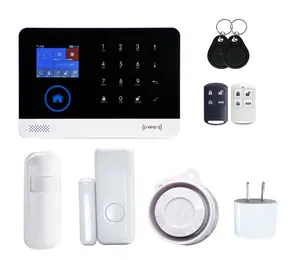 PGST New Wireless Home Security GSM Alarm Intelligent APP Control Andriod/IOS GSM alarm system Anti-theft