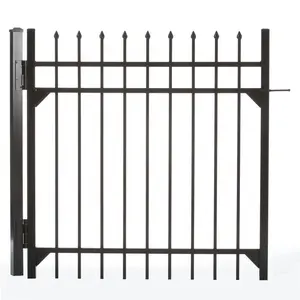 Bán Hàng Nóng Nhà Gates Thiết Kế Vườn Gates Sắt Thép Hàng Rào Cổng - Product Image 4
