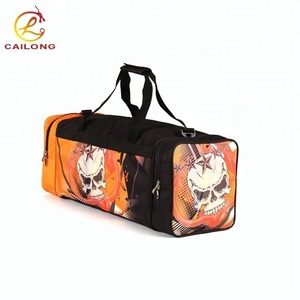 En gros OEM crâne motif hommes <span class=keywords><strong>sport</strong></span> sacs de voyage - Product Image 2