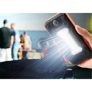 Batterie <span class=keywords><strong>solaire</strong></span> grande capacité avec double port USB, chargeur <span class=keywords><strong>solaire</strong></span> portable et lumière LED pour téléphone portable et ordinateur portable - Product Image 5