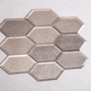 Đồng Cổ Gương Tường Gạch Hình Lục Giác Gương Gạch <span class=keywords><strong>Mosaic</strong></span> Tấm - Product Image 5