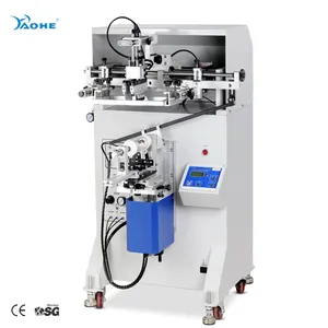 Round Screen Printing Machine for Plastic Bottles