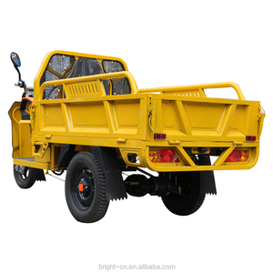 Tricycle électrique adulte à trois roues EEC COC, usage intensif, puissance >1000W, fourgonnette ouverte, utilisation passagers, charge utile 400kg, 60V - Product Image 2