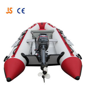 قارب صيد قابل للنفخ من مادة PVC مع أرضية من الألومنيوم - Product Image 4