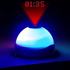 Đồng Hồ Báo Thức Đèn LED Hình Ngôi Sao Bầu Trời Thay Đổi Màu Sắc Hình Tròn Nhỏ Lạ Mắt Cho Phòng Ngủ Trẻ Em - Product Image 4