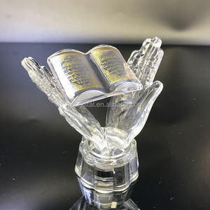 Bomboniere Islamiche in Cristallo, Regalo di Ritorno per Battesimo, Libro del Corano in Cristallo, Souvenir <span class=keywords><strong>Religiosi</strong></span> - Product Image 3