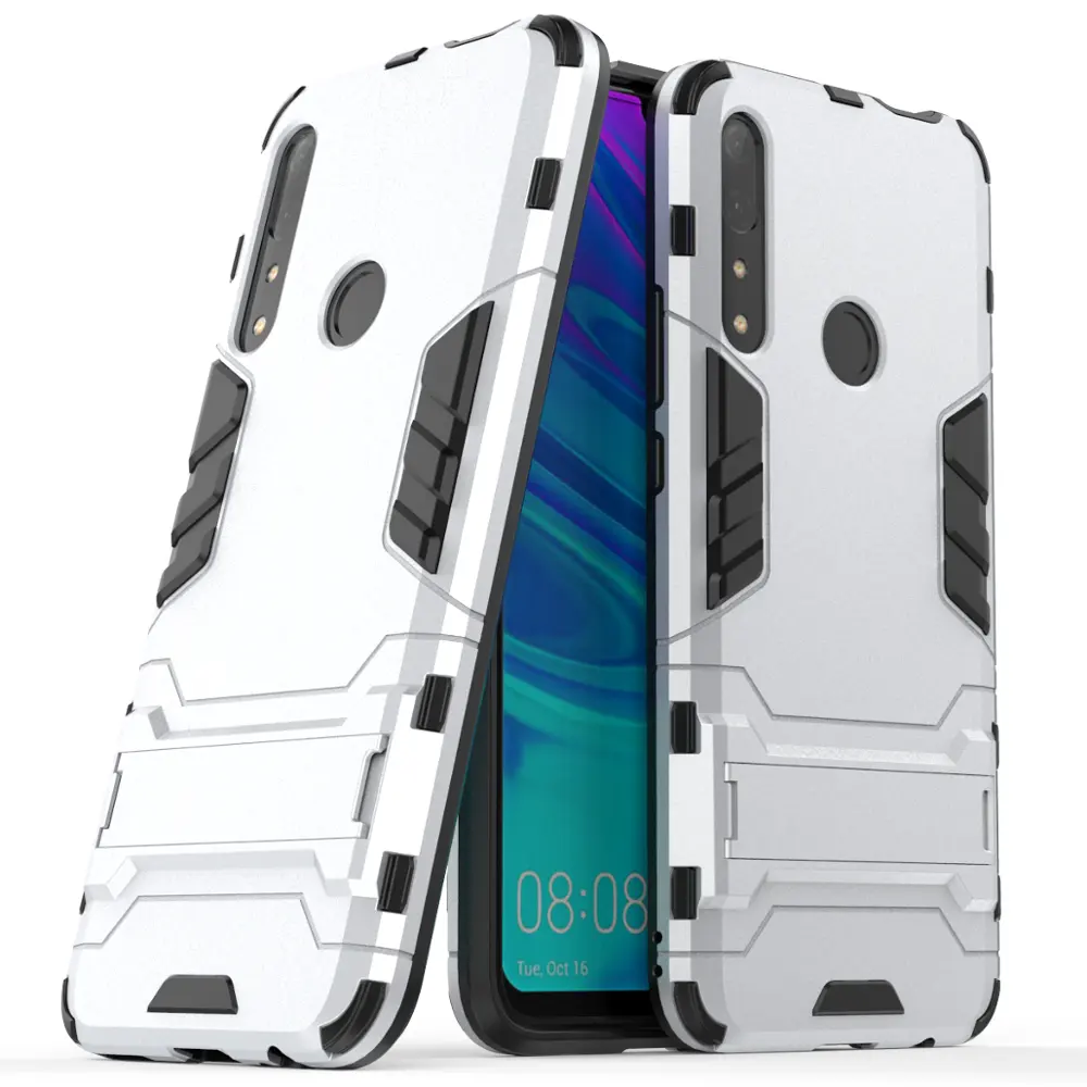 Low price kickstand shockproof smart mobile phone case for Huawei Y9 Prime 2019 cover