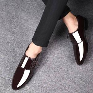 Nuovi Arrivi <span class=keywords><strong>Scarpe</strong></span> Eleganti da Uomo in Pelle Taglia Grande 38-48 per Affari e Matrimoni - Product Image 2