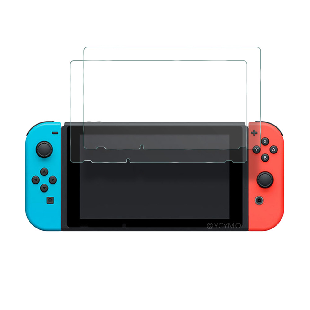 2 упак. стекло протектор экрана совместимый для Nintendo Switch-Премиум Закаленное стекло экрана протектор TWIN PACK