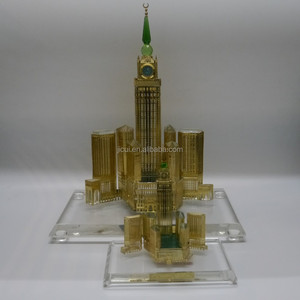แบบจำลองหอนาฬิกาหลวงเมกกะ ซาอุดีอาระเบีย สำหรับงานฝีมือและของตกแต่ง - Product Image 6