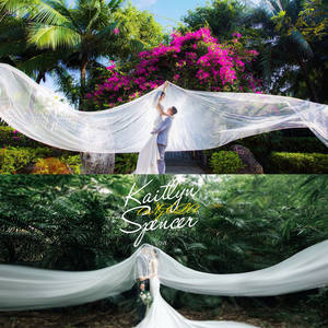 Morili Offre Spéciale top qualité à long 1 couche blanc ivoire 3 mètres <span class=keywords><strong>largeur</strong></span> 10 mètres long <span class=keywords><strong>voile</strong></span> pour <span class=keywords><strong>de</strong></span> <span class=keywords><strong>mariée</strong></span> avec peigne MLVB12 - Product Image 2