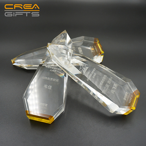 Cristal de alta calidad personalizado Premio trofeo con nombre grabado - Product Image 5