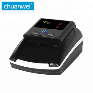 Detector de dinero electrónico portátil con batería, AL-130 USD, EUR - Product Image 1