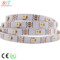 Bande lumineuse flexible à led smd 144 par mètre, lumière adressable, rvb 5v, flexible, SK6812 IC rgbw