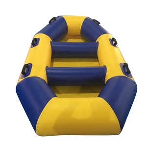 Alta calidad <span class=keywords><strong>2</strong></span>,1x1,3x0,3 m de aire de Pvc-apretado barco inflable tienda de campaña persona pesca bote de remos - Product Image 1