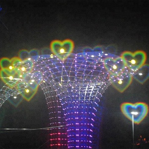 Heart Effect Diffraction Sheet - A4 Size Heart Fireworks <strong>Film</strong> - Product Image 1