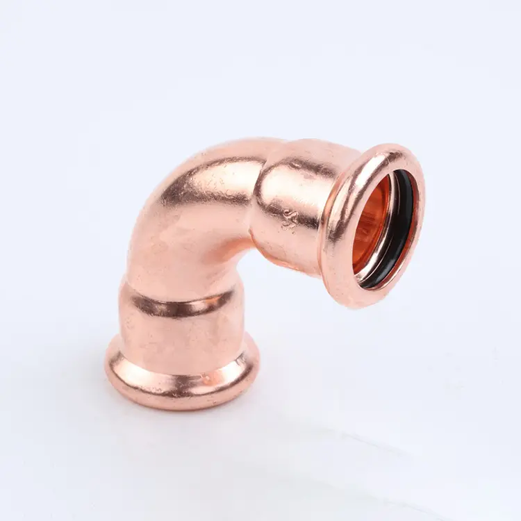 Elbow 90 Degree Cooper Press Plumbing Refrigeration Equal Pipe Fittings Elbow