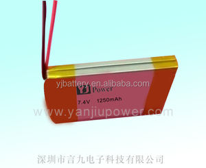 Batería de polímero de litio YJ 103759 11,1 V Paquete de batería Li-Ion crane control remoto de la batería 7,<span class=keywords><strong>2</strong></span> V - Product Image 5