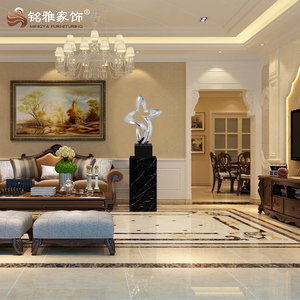 Guangzhou arte e mestieri della <span class=keywords><strong>resina</strong></span> decorazione disegno astratto scultura per la decorazione dell'hotel - Product Image 2