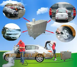 Hot lpg 20 bar twee stoom pistool mobiele stoom car wash machine/stoom de optima steamer