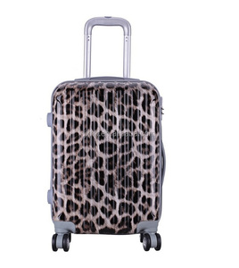 <span class=keywords><strong>Polycarbonate</strong></span> PC matériel impression conception bagages rétractable en <span class=keywords><strong>aluminium</strong></span> chariot système fermeture éclair bagages unisexe voyage <span class=keywords><strong>valise</strong></span> - Product Image 5