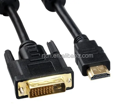 Nhà Máy bán hàng trực tiếp 24 + 1 Nam đến Nam DVI để Cáp HDMI cho đa phương tiện