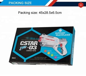 Dos armas juego de disparos rayos infrarrojos láser tag <span class=keywords><strong>pistola</strong></span> para <span class=keywords><strong>niños</strong></span> - Product Image 5