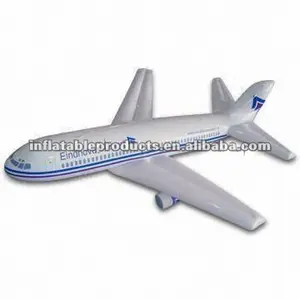 Aeronaves infláveis gigantes, modelo inflável de avião para promoção