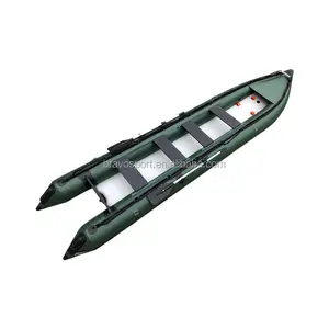 Kayak de pesca inflable, plegable, de PVC o hypalon, China