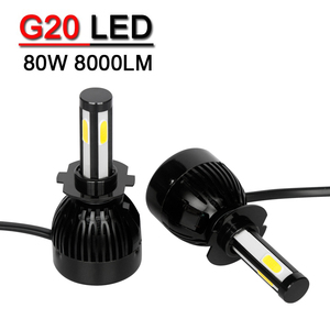 China proveedor de partes de automóviles 4000LM 40 W LED linterna del coche, D2 D4 kit del faro del LED, auto llevó <span class=keywords><strong>la</strong></span> linterna - Product Image 2