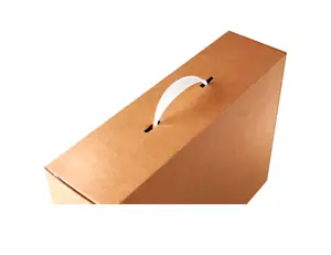 HENGXING Carrying Case Mailer Box With Handle Shipping Box With Logo Packaging
