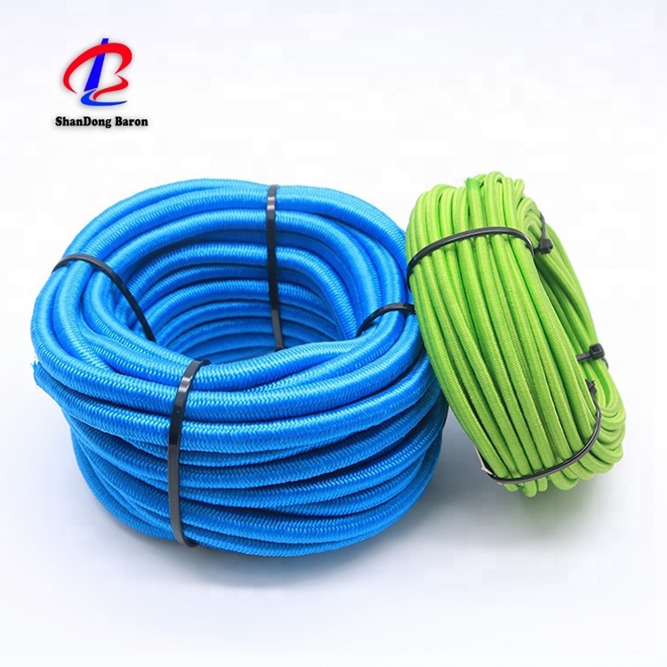 Заводская поставка 8 мм x 10 м резиновый цветной спортивный эластичный шнур и эластичный шнур